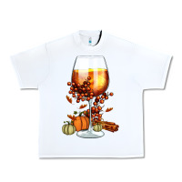 White Thanksgiving Fall Urban Heavy Tee - FaDigitalArtStudio