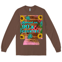 Chestnut raised 90's country guitar cactus sunflower's 12 oz can cooler (regula Long Sleeve Tee - Artiststas