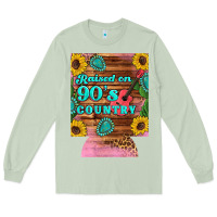Matcha raised 90's country guitar cactus sunflower's 12 oz can cooler (regula Long Sleeve Tee - Artiststas