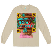 Mushroom raised 90's country guitar cactus sunflower's 12 oz can cooler (regula Long Sleeve Tee - Artiststas