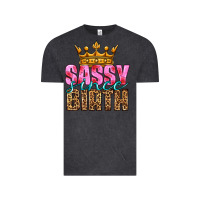 Vintage Black sassy since birth Vintage Tee - HRA Design Shop