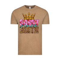 Vintage Coffee sassy since birth Vintage Tee - HRA Design Shop