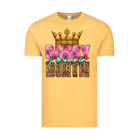 Vintage Mustard sassy since birth Vintage Tee - HRA Design Shop