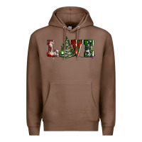 Chestnut love christmas tree Premium Hoodie - AdoDesignShop