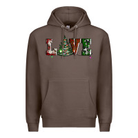 Coffee love christmas tree Premium Hoodie - AdoDesignShop