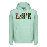 Seafoam love christmas tree Premium Hoodie - AdoDesignShop