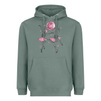 Sage skeleton ballerina Heavyweight Hoodie - MaliasSmallBusiness