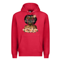 Cardinal i love the woman l've become black girl Premium Hoodie - Artiststas