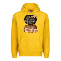 Lemon i love the woman l've become black girl Premium Hoodie - Artiststas