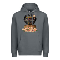 Rock i love the woman l've become black girl Premium Hoodie - Artiststas