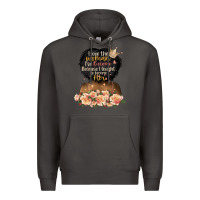 Smoke i love the woman l've become black girl Premium Hoodie - Artiststas