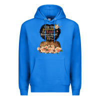True Royal i love the woman l've become black girl Premium Hoodie - Artiststas