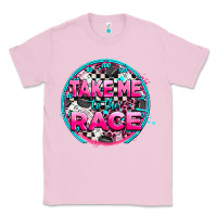 Bubblegum Pink take me to the race Classic Tee - AdoDesignShop