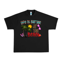 Black life is better at the beach Urban Heavy Tee - CowhideDigitalArt