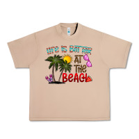 Burro life is better at the beach Urban Heavy Tee - CowhideDigitalArt