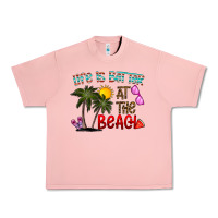 Salmon life is better at the beach Urban Heavy Tee - CowhideDigitalArt