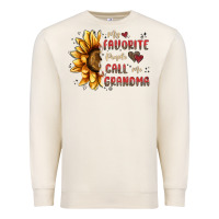 Sandshell my favorite people call me grandma Premium Sweatshirt - MaliasSmallBusiness