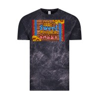 Cloud Black usa sweet and sassy skinny metal can holder Vintage Tee - HRA Design Shop