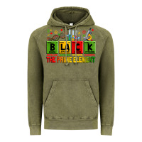 Vintage Olive black the prime element Vintage Hoodie - Zillion Design Studio