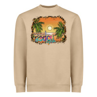 Mushroom beach vibes Heavyweight Sweatshirt - SublimationCraftShop