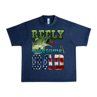 Reely Awesome Dad Urban Heavy Tee | Teevron