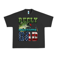 Pigment Black reely awesome dad Urban Heavy Tee - HRA Design Shop