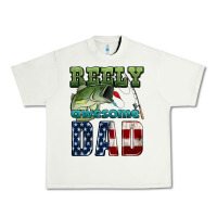 Pistachio reely awesome dad Urban Heavy Tee - HRA Design Shop