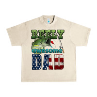 Sandshell reely awesome dad Urban Heavy Tee - HRA Design Shop