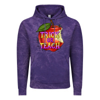 Cloud Purple Trick or Teach Vintage Hoodie - texasbilliewilder