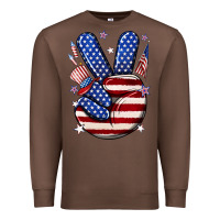 Chestnut peace 4th july Premium Sweatshirt - NancyCooperArtShop