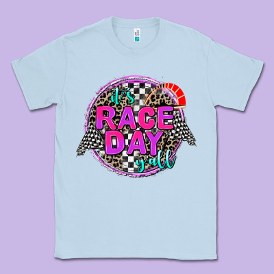 It's Race Day Y'all Classic Tee Designed By Adodesignshop