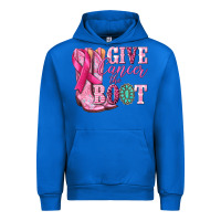 Cobalt give cancer the boot Urban Hoodie - NancyCooperArtShop