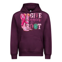 Give Cancer The Boot Urban Hoodie | Teevron