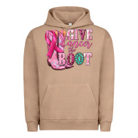 Pigment Burro give cancer the boot Urban Hoodie - NancyCooperArtShop