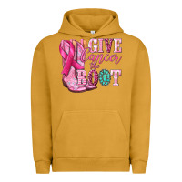Pigment Peanut Butter give cancer the boot Urban Hoodie - NancyCooperArtShop