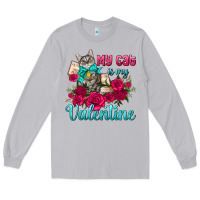 Moon Dust my cat is my valentine Long Sleeve Tee - AdoDesignShop