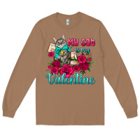Toasted Coconut my cat is my valentine Long Sleeve Tee - AdoDesignShop