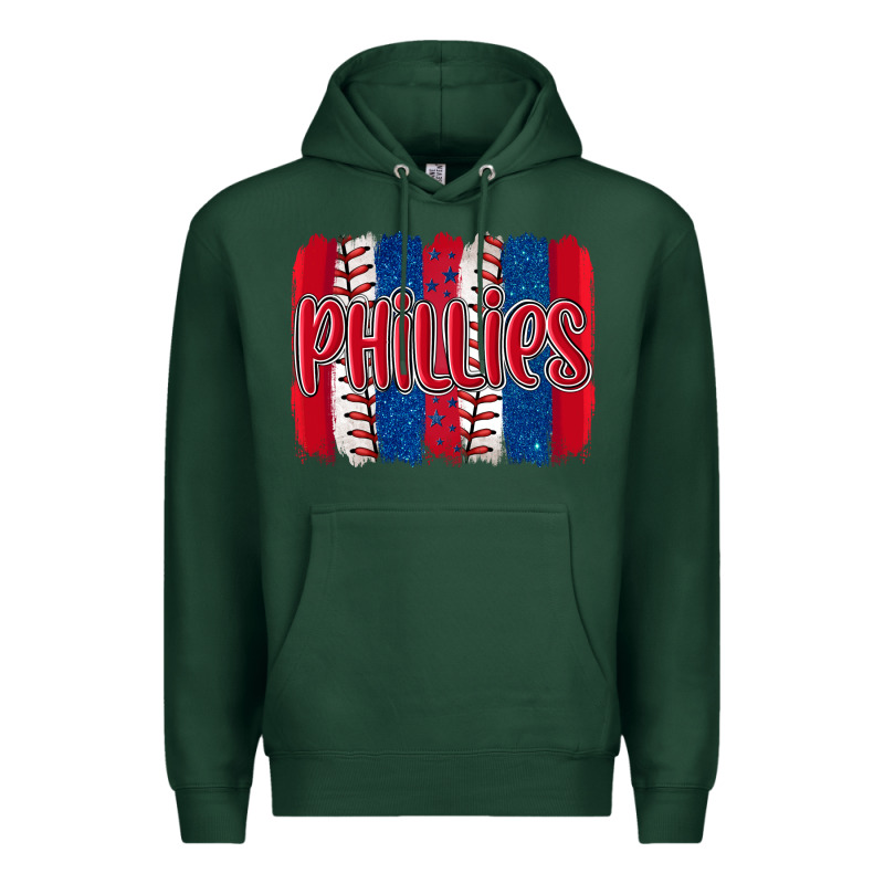 Phillies Baseball Team Spirit Brushstrokes Premium Hoodie by Artiststas | Teevron