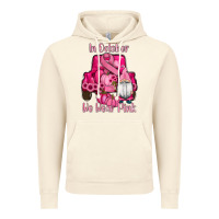 Vintage Artic breast cancer awareness pink truck gnomes Vintage Hoodie - RanaPortraitStore