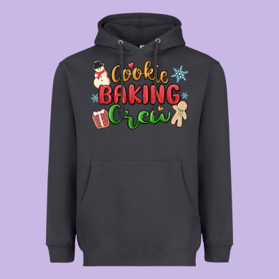 Cookie Baking Crew Heavyweight Hoodie Designed By Maliassmallbusiness