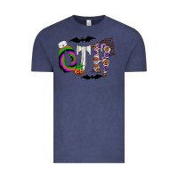 Vintage Denim otr Vintage Tee - CowhideDigitalArt