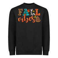 Black fall vibes Heavyweight Sweatshirt - HRA Design Shop