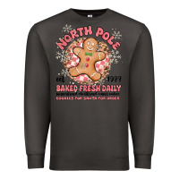 Smoke north pole baked fresh daily Premium Sweatshirt - MaliasSmallBusiness