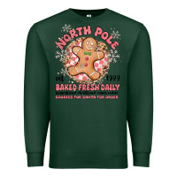 Sports Green north pole baked fresh daily Premium Sweatshirt - MaliasSmallBusiness