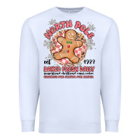 White north pole baked fresh daily Premium Sweatshirt - MaliasSmallBusiness