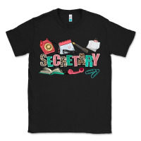 Black secretary Classic Tee - AdoDesignShop