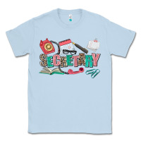 Dusty Blue secretary Classic Tee - AdoDesignShop