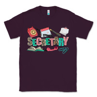 Plum secretary Classic Tee - AdoDesignShop