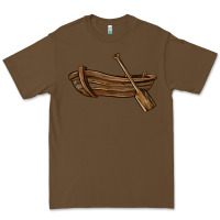 Cacao rowboat Premium Tee - BarkalooDesign
