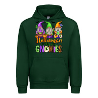 Forest Green Halloween with My Gnomes Urban Hoodie - texasbilliewilder